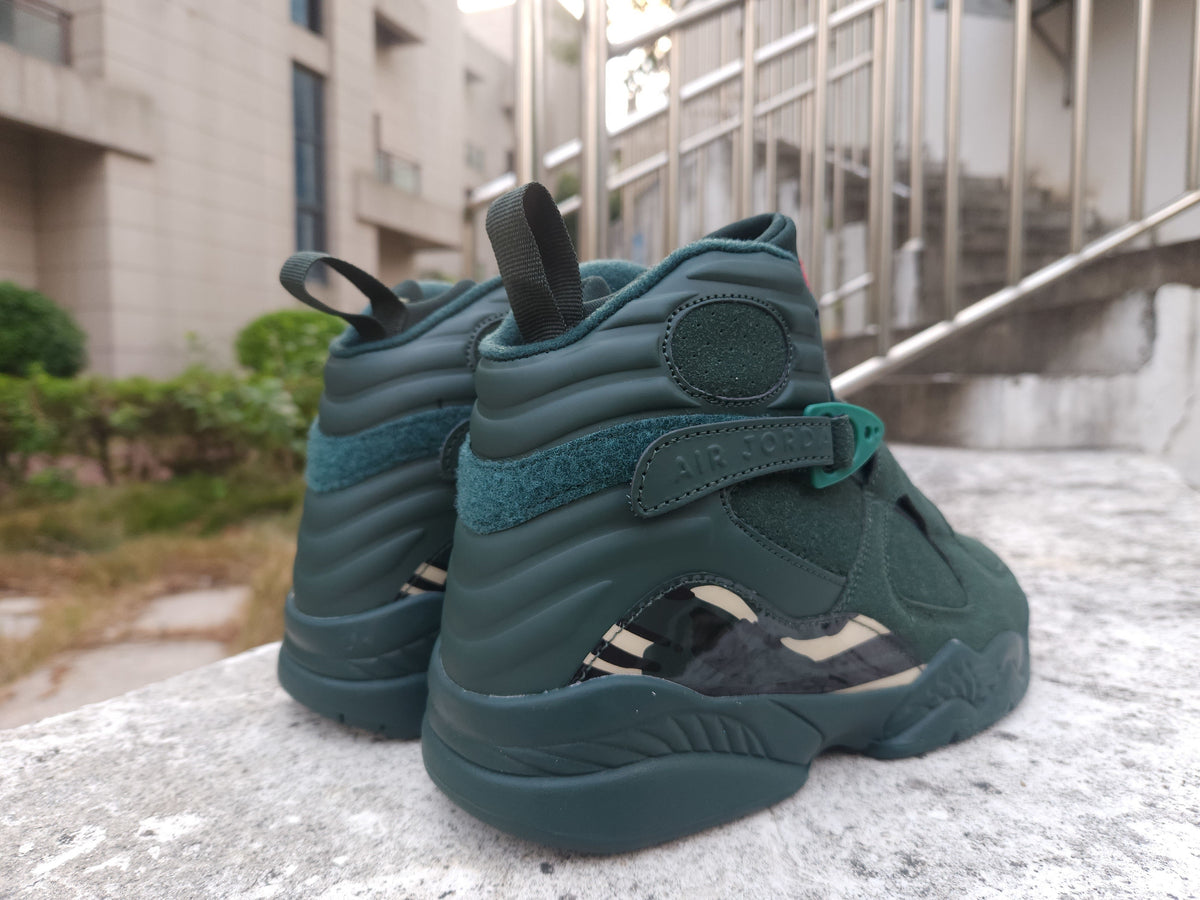 "Green/Gold/Black/Red" Air Jordan 8 Retro - product image from the listing.