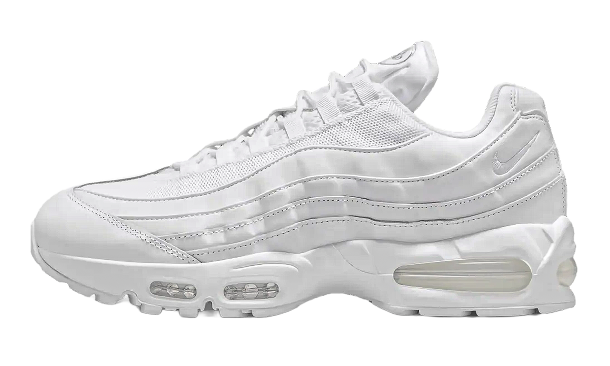 "Triple White" Air Max 95 OG Big Bubble HM8755 100 - product image from the listing.