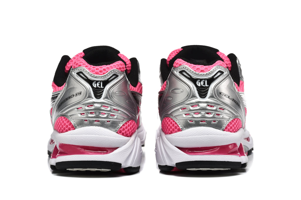 ASICS Gel-Kayano 14 Running Sneakers in Pink Silver - product image from the listing.