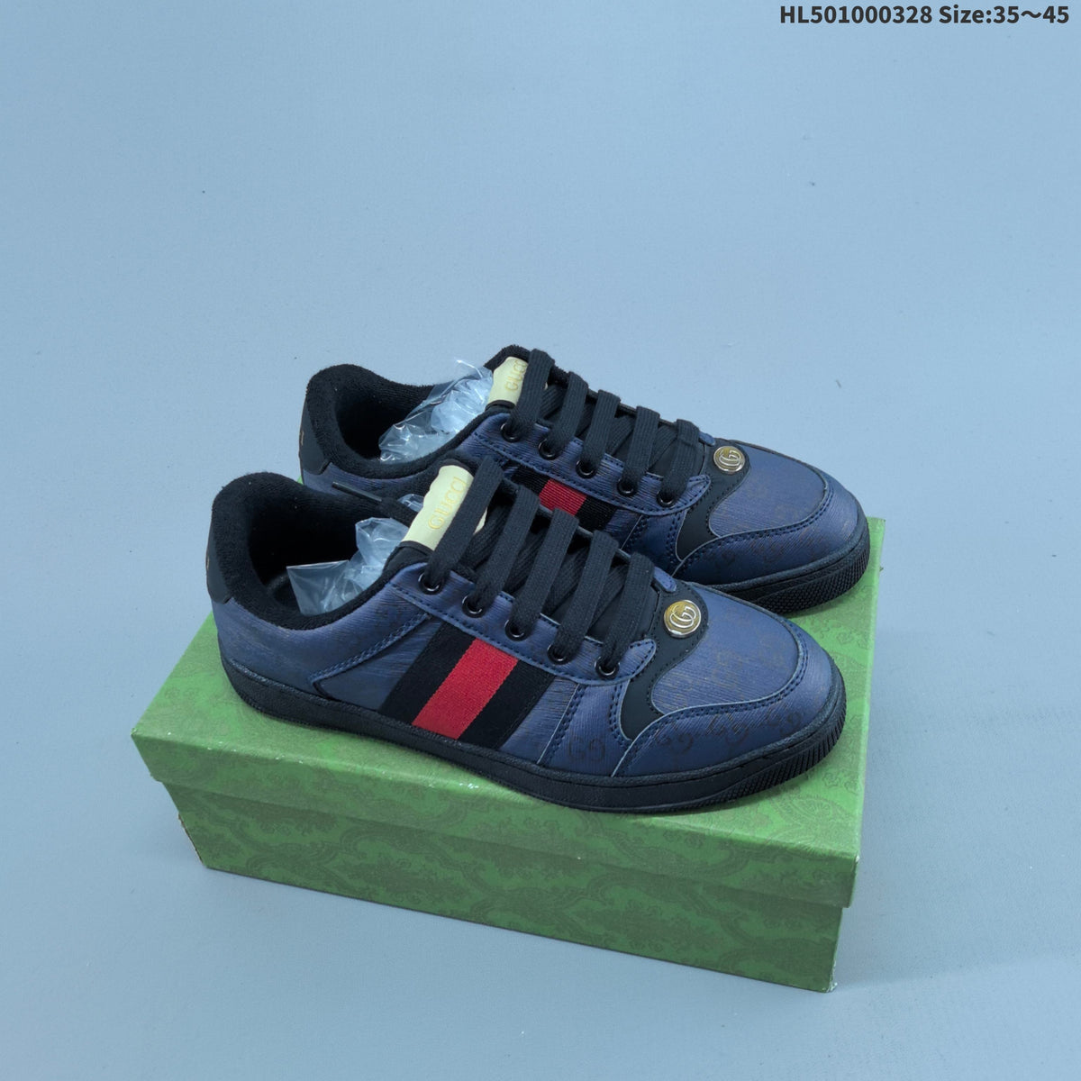 Gucci Distressed Screener Low-Cut Sneakers - product image from the listing.
