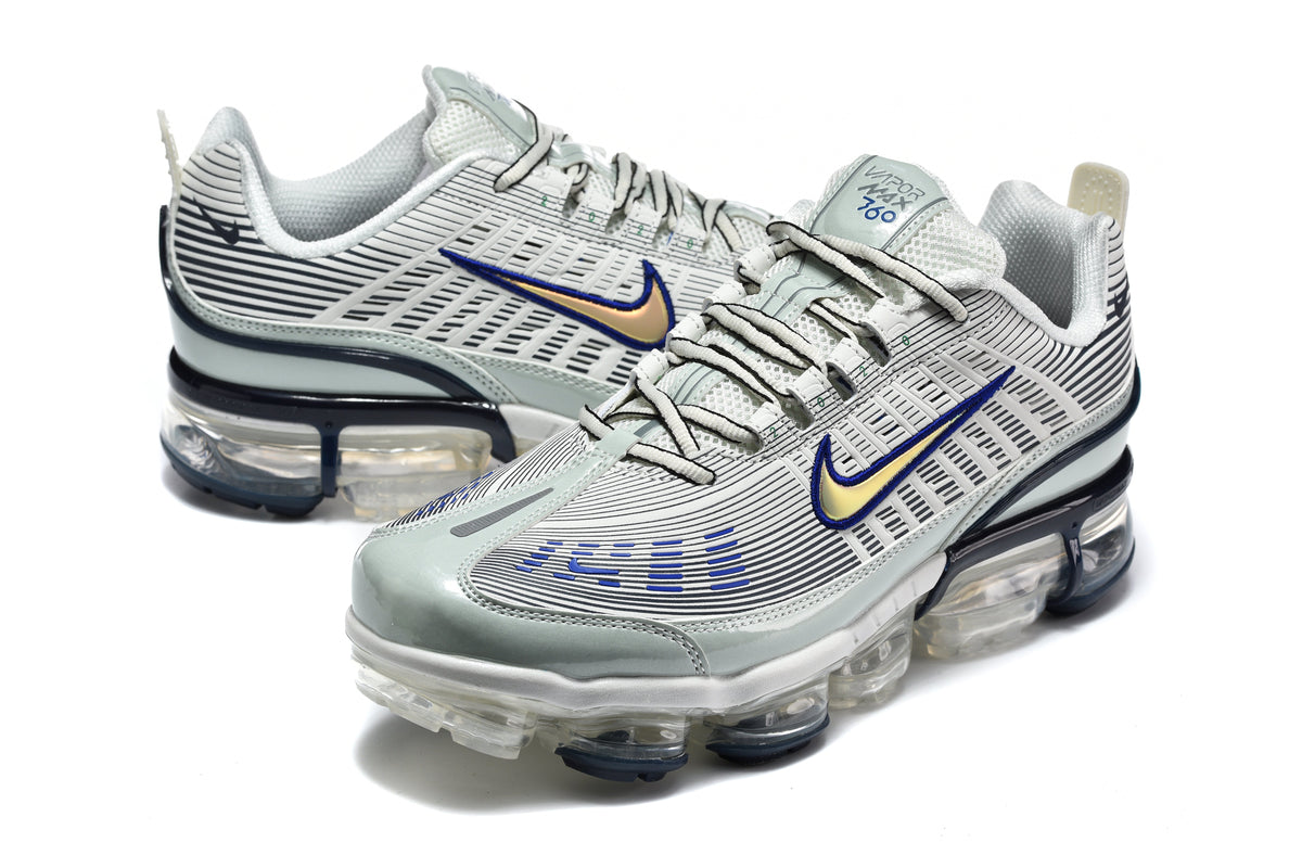 Nike Air Vapormax 360 Sneakers in Grey White Gold CK9671-001 - product image from the listing.