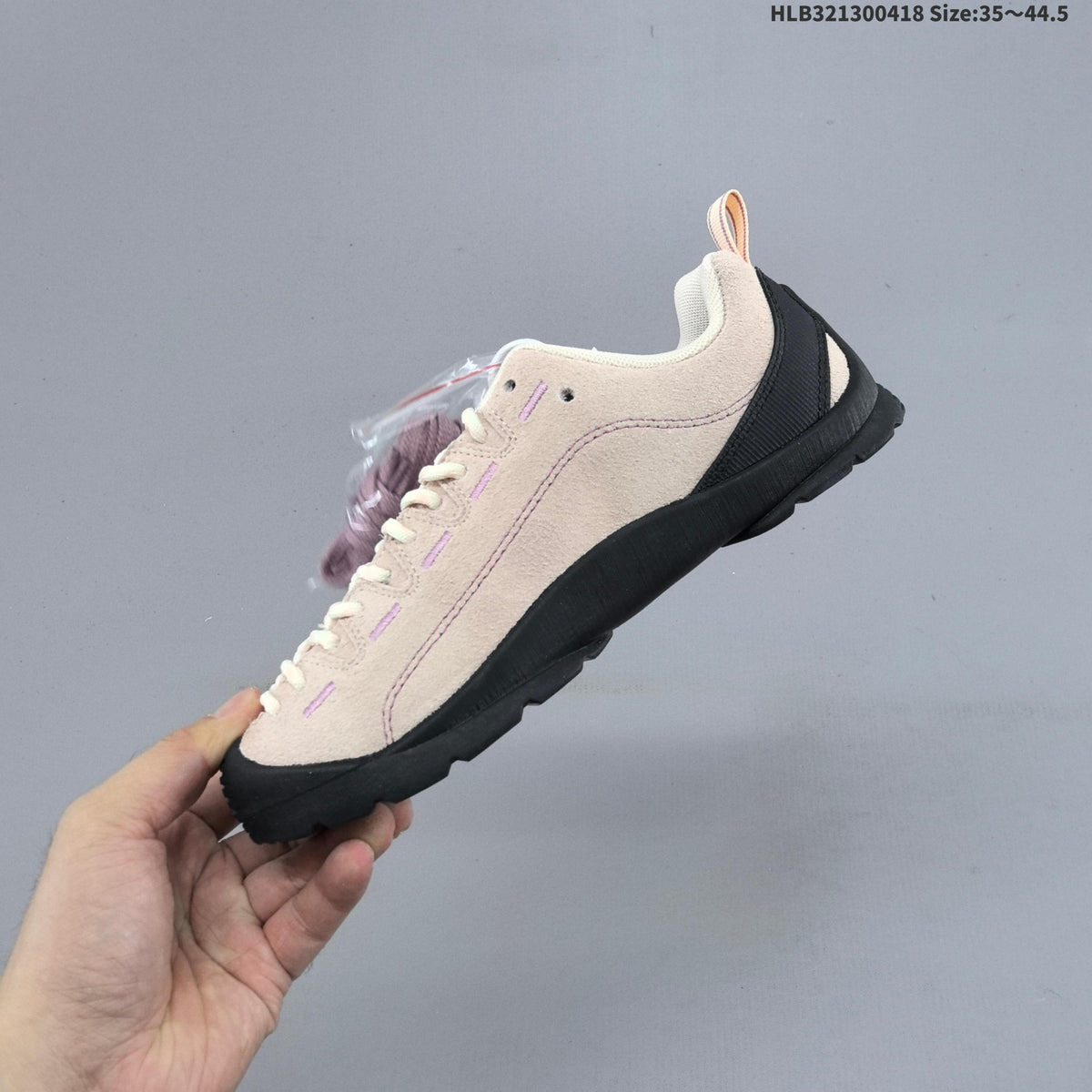 KEEN Jasper Rocks SP Low-Cut Lace-Up Shoes, Beige and Mauve - product image from the listing.