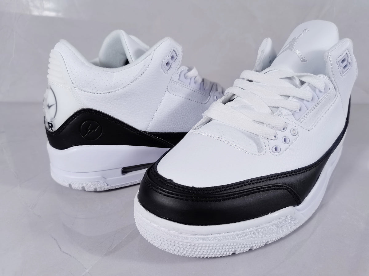 Nike Air Jordan 3 Retro SP Sneakers in White and Black - product image from the listing.