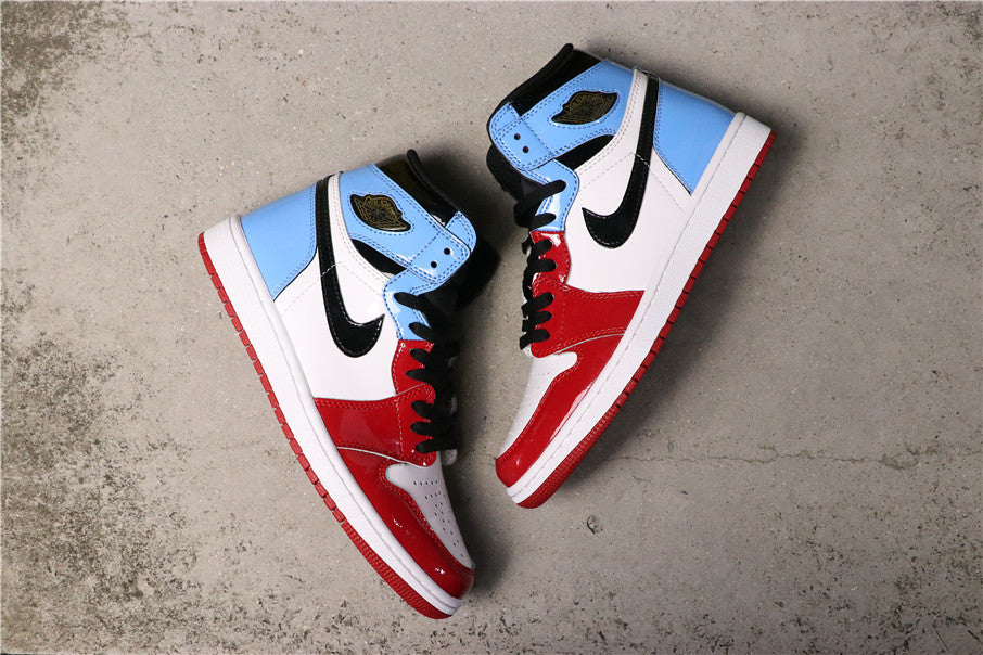 Air Jordan 1 Fearless High-Top Sneakers CK5666-100 - product image from the listing.