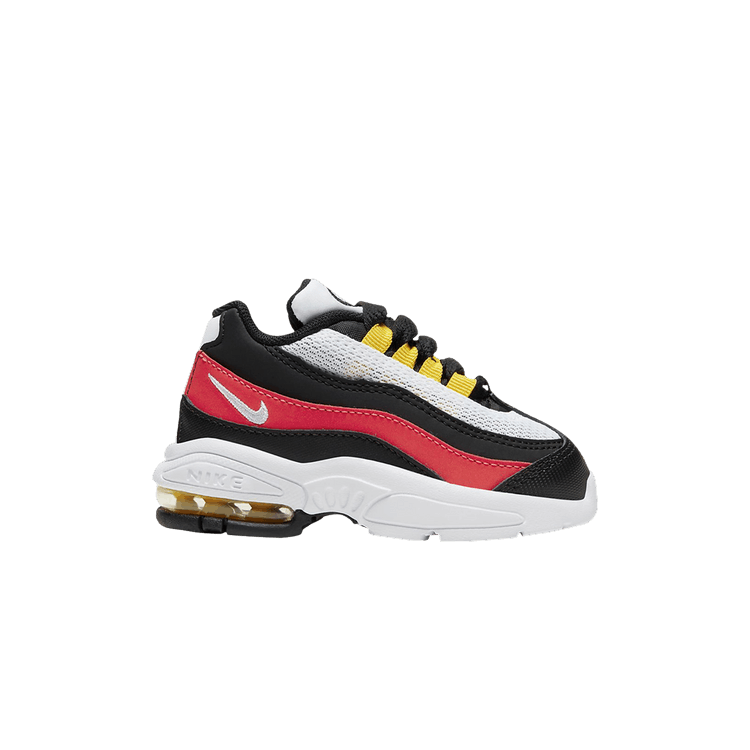 White Bright Crimson Black (TD) - Nike Air Max 95 - product image from the listing.