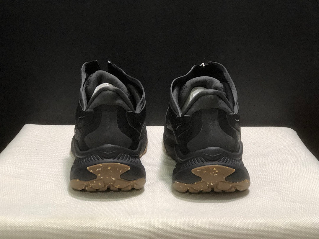 HOKA Project Transport Black Zip-Closure Trainers - product image from the listing.