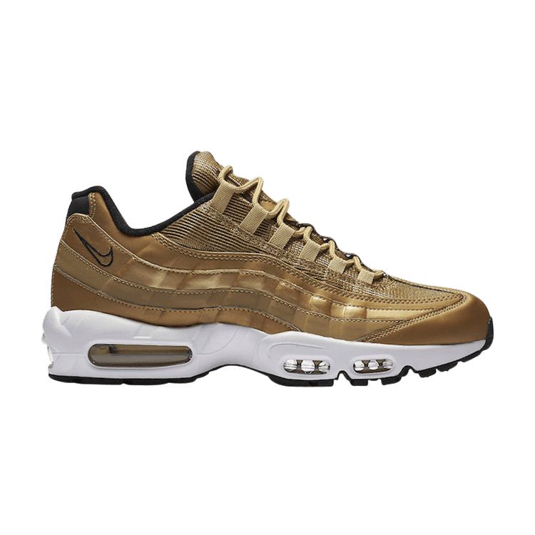 Nike Air Max 95 in Metallic Gold - product image from the listing.