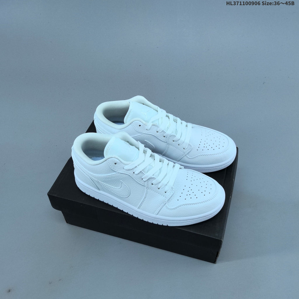 Sneakers, White Multi-Color, - Jordan 1 Low OG 553558-146 - product image from the listing.