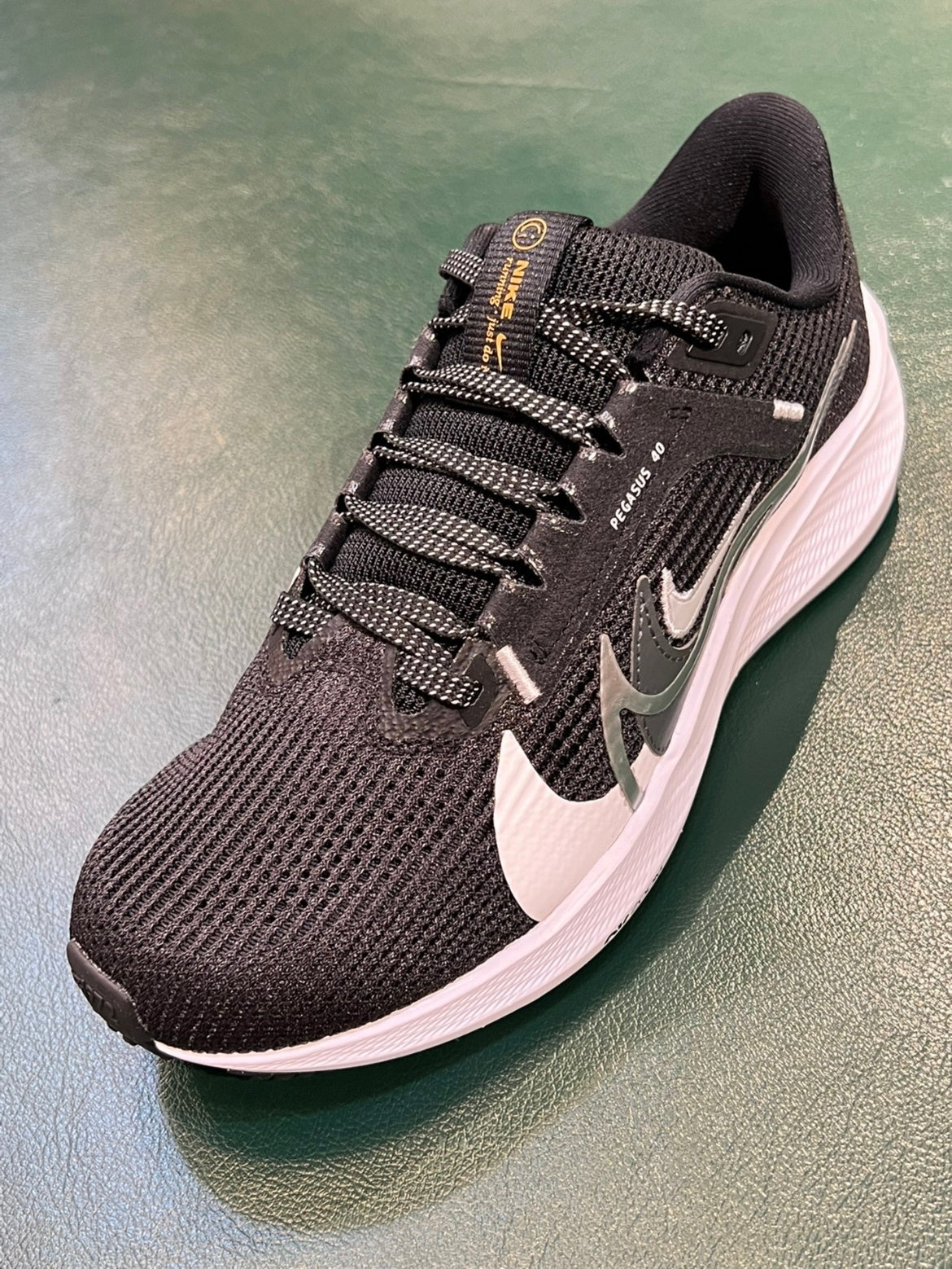 Nike Pegasus 40 PRM Running Shoes in Black FB7179-001 - product image from the listing.