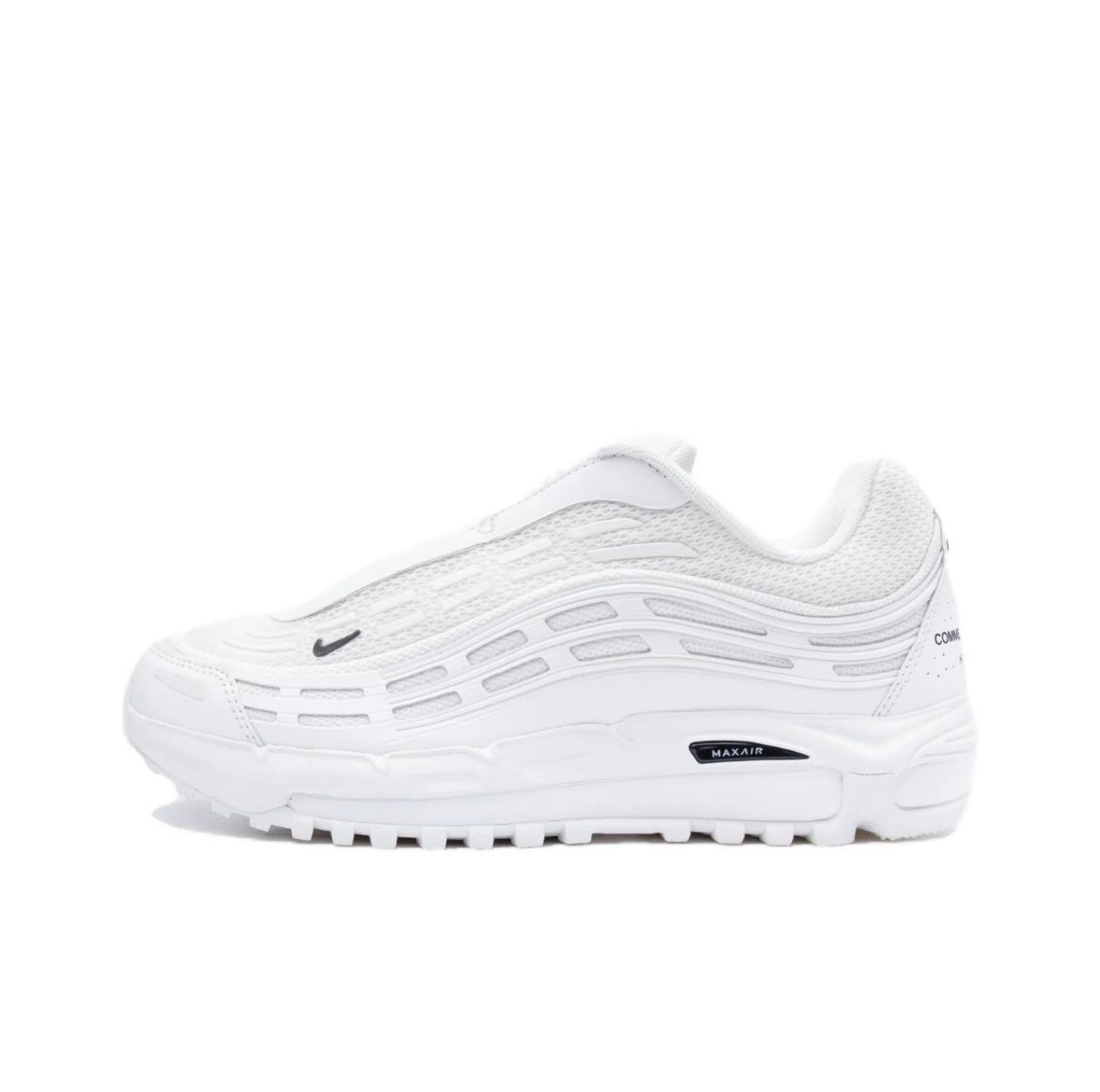 Nike Air Max TL 2.5 x CDG Homme Plus Sneakers in White HJ6539-100 - product image from the listing.