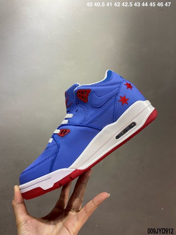 Nike Air Flight 89 Chicago Sneakers in Blue Red - product image from the listing.