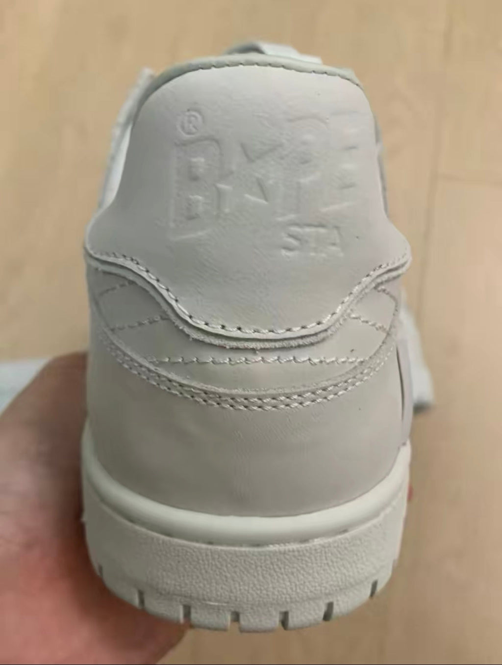BAPE SK8 Sta Urban Fall Sneakers in White 1H80-191-009 - product image from the listing.
