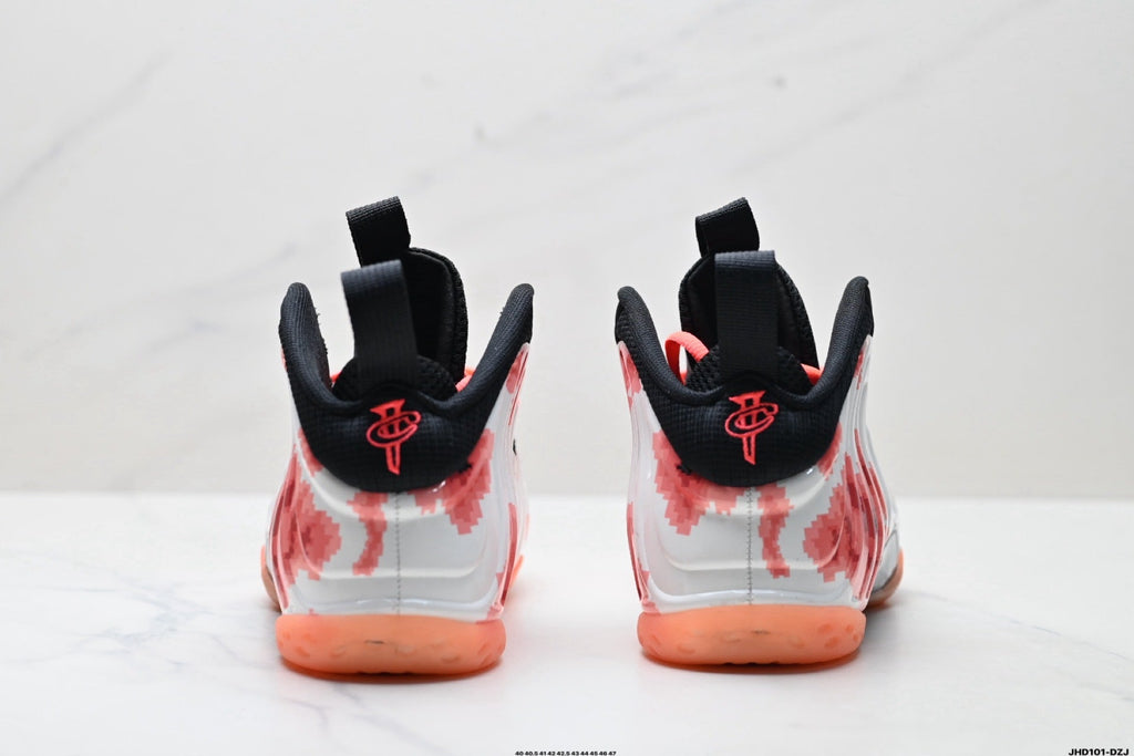 Nike Air Penny 1 Trainers Black White Bright Crimson - product image from the listing.