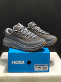 Gray HOKA Tor Summit Trail Sneakers - product image from the listing.