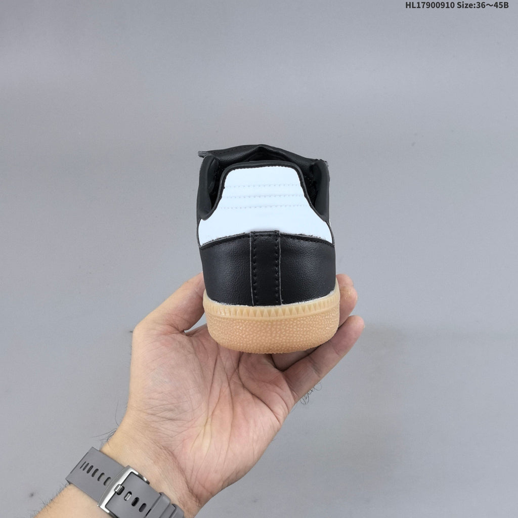 Adidas Samba Low-Top Sneakers in Black White Gum IG2010 - product image from the listing.