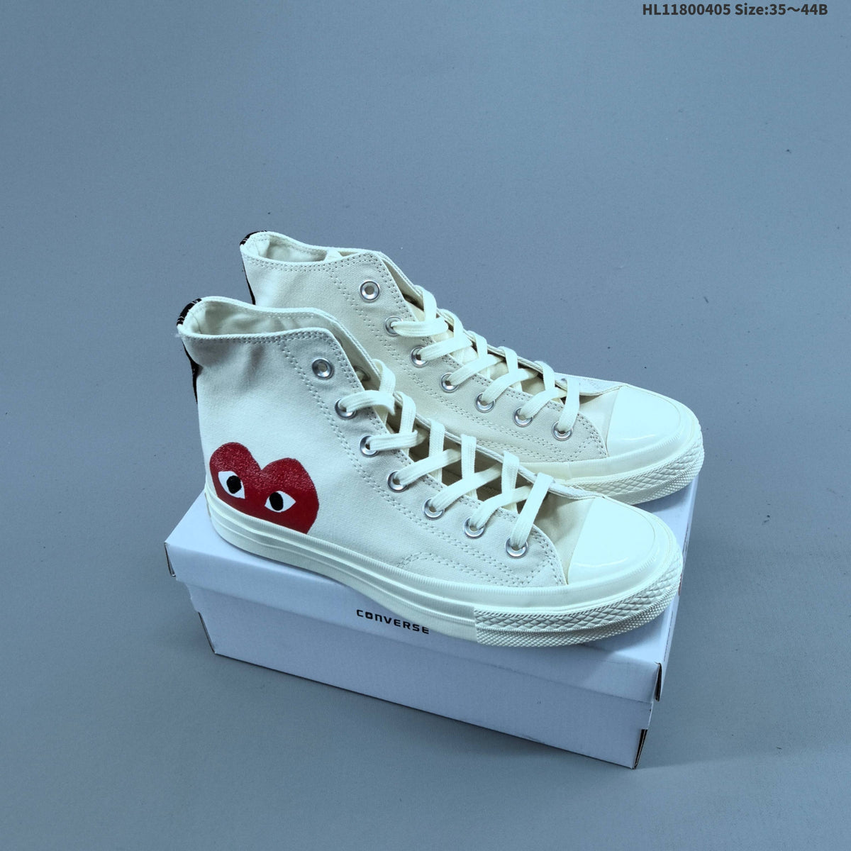 Comme des Garçons Play x Converse Chuck 1970S Trainers - product image from the listing.