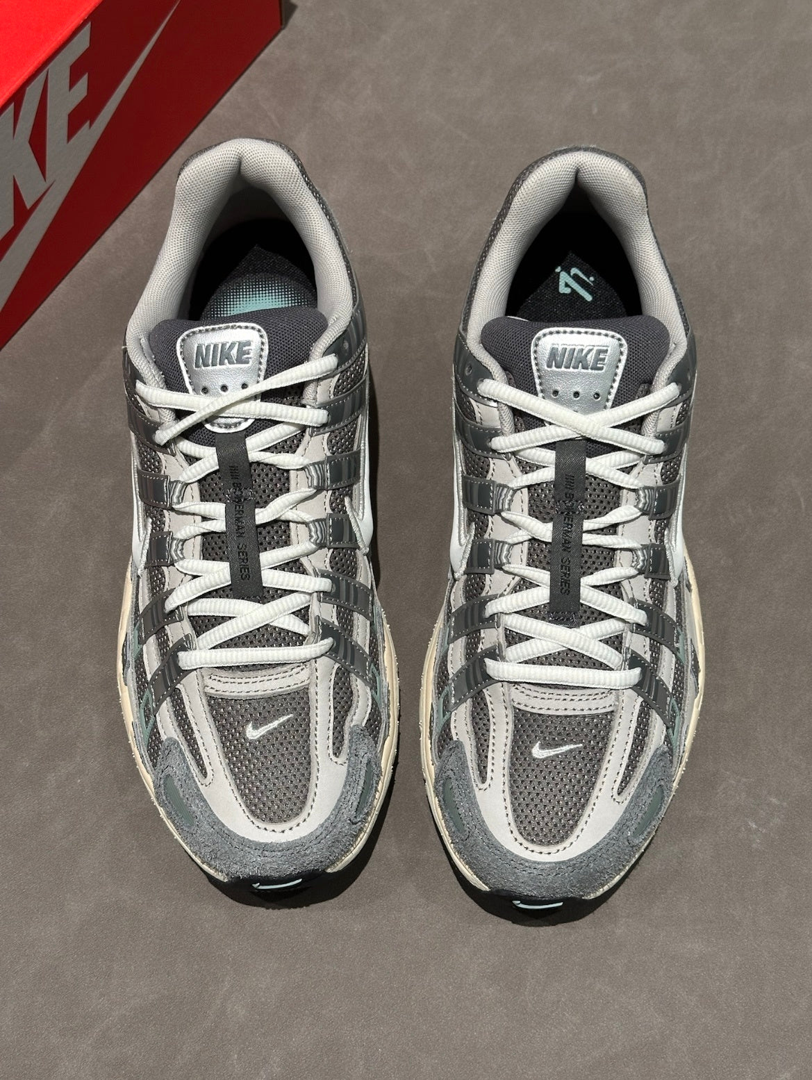 Nike P-6000 Sneakers in White Silver FN7509-029 - product image from the listing.