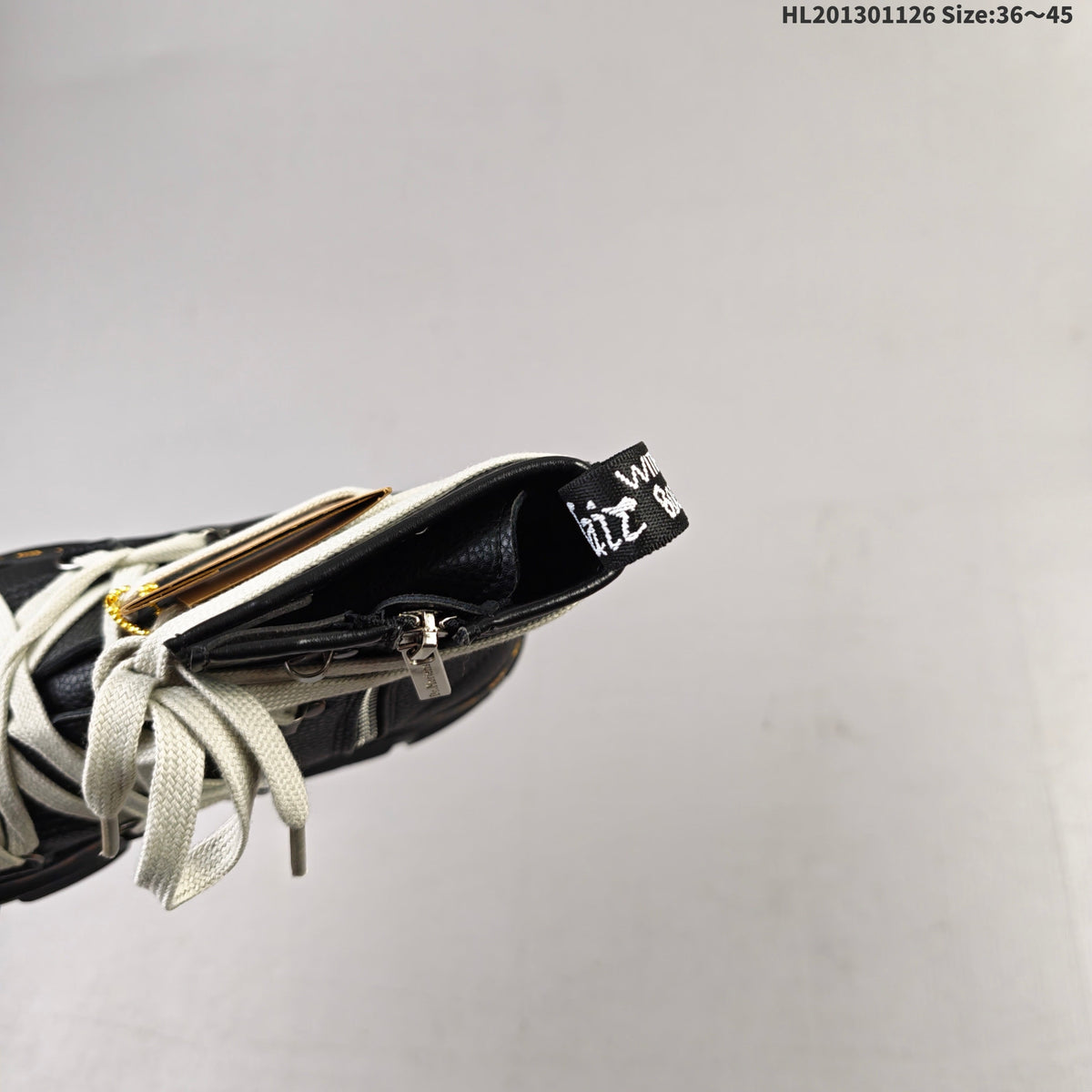 Dr. Martens 1461 Platform Lace-Up Boots, in Black - product image from the listing.