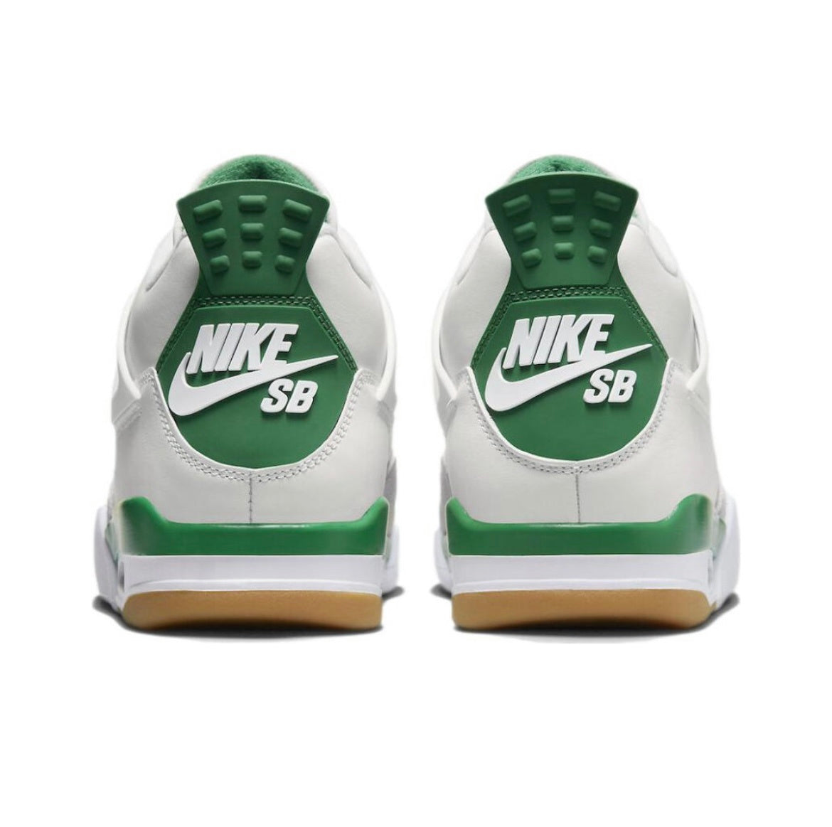 Nike SB x Air Jordan 4 Pine Sneakers in Green DR5415-103 - product image from the listing.