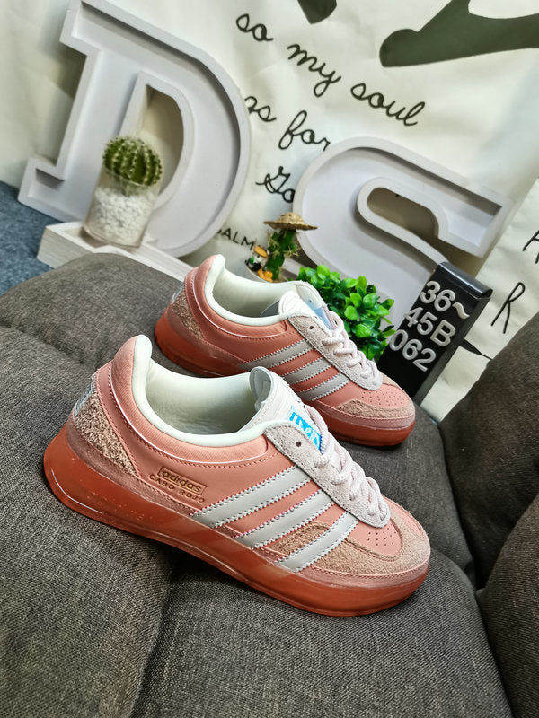 adidas Bad Bunny Gazelle Indoor Sneakers in Pink - product image from the listing.