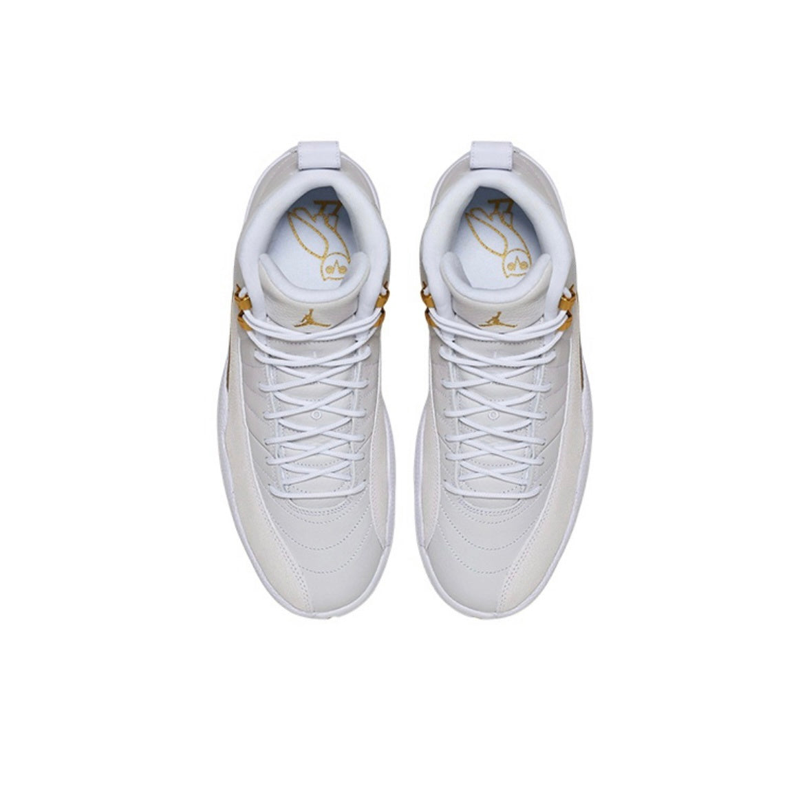 Air Jordan 12 OVO Sneakers in White 873864-102 - product image from the listing.