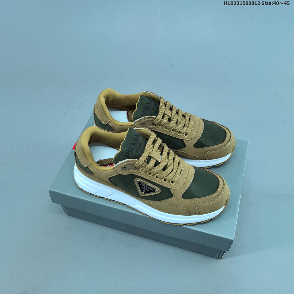 Prada America's Cup Low-Cut Lace-Up Sneakers - product image from the listing.