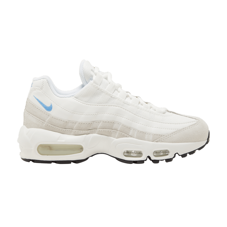 Women's Nike Air Max 95 Summit White University Blue - product image from the listing.