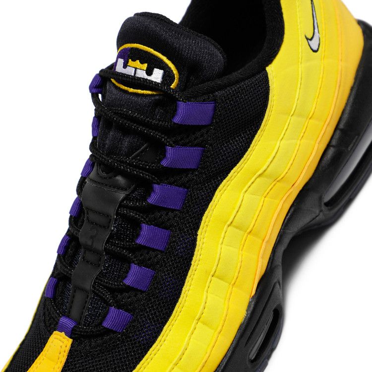 NRG LeBron Lakers - Nike Air Max 95 - product image from the listing.