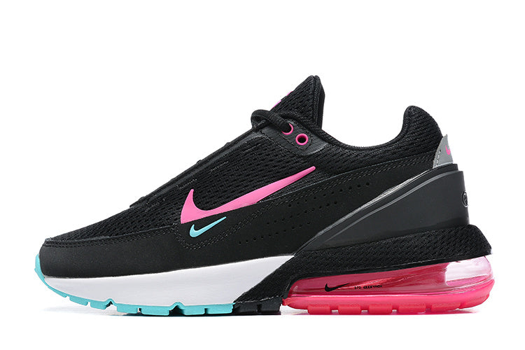Nike Air Max 270 Sneakers in Black Pink and Aqua - product image from the listing.