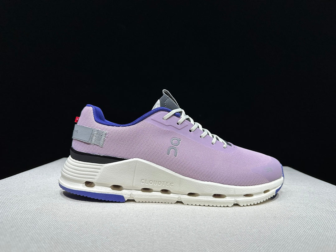 On Cloudnova Form 2 Sneakers in Lilac and in White - product image from the listing.