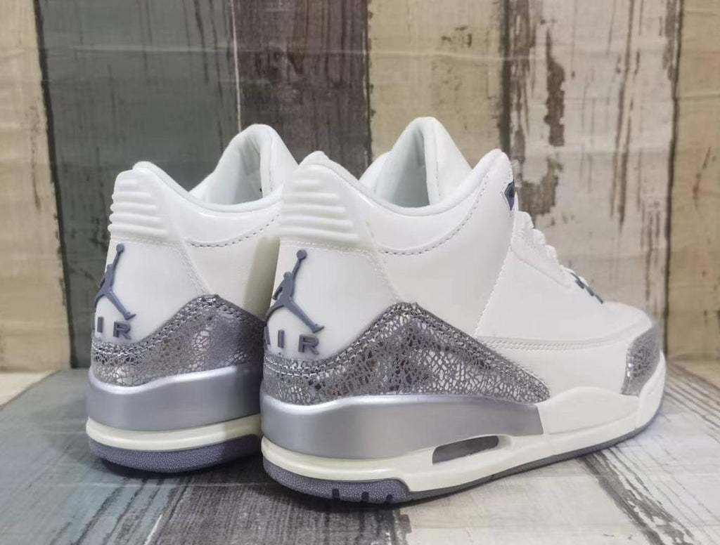 Beige‑Silver Men's - Air Jordan 3 Retro - product image from the listing.