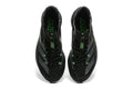 Adidas Adizero Shoes for Running, Black with Green Accents - product image from the listing.