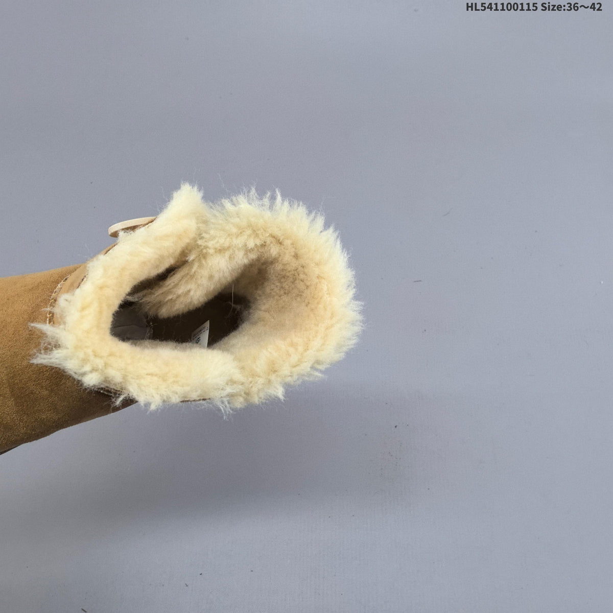 Classic Mini Dipper Suede Boots, Chestnut by UGG - product image from the listing.