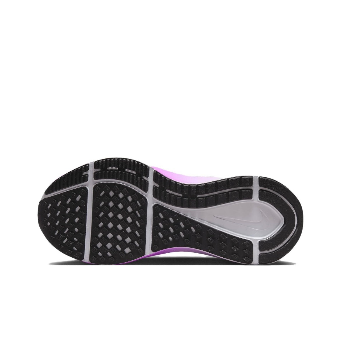 Nike Structure 25 Running Shoes in White Purple DJ7884-100 - product image from the listing.