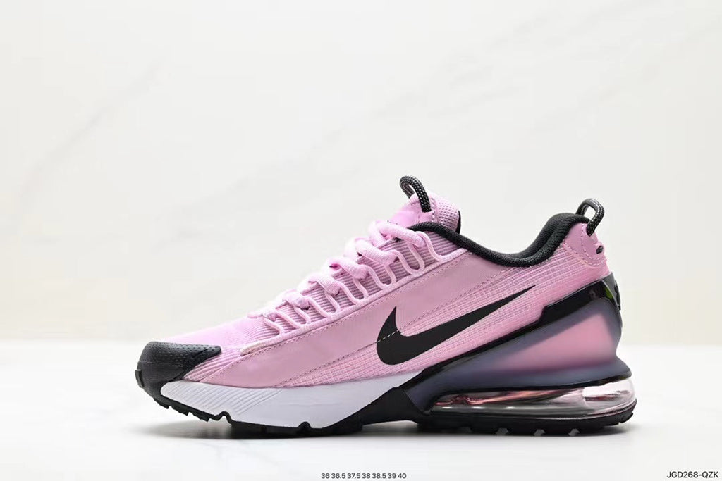 Nike Air Max 720 Sneakers in Black and Pink - product image from the listing.