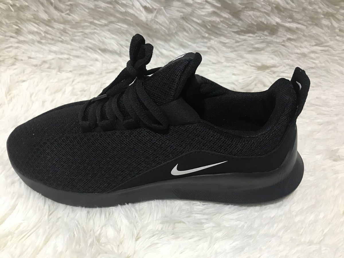 Nike Sportswear Black Mesh Low-Cut Sneakers - product image from the listing.