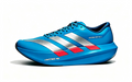 Adizero Evo SL 2 Running Shoes in Red Blue Silver - product image from the listing.