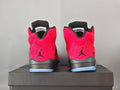 "Batman Beyond" Air Jordan 5 Retro Black/University Red Translucent Ice (IY4876-001) - product image from the listing.