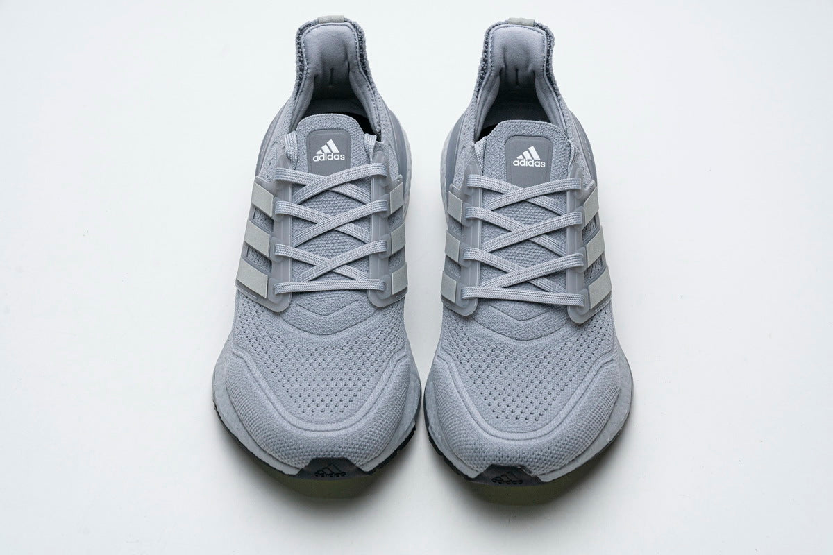 Adidas Ultraboost 21 Running Shoes in Gray FY0432 - product image from the listing.