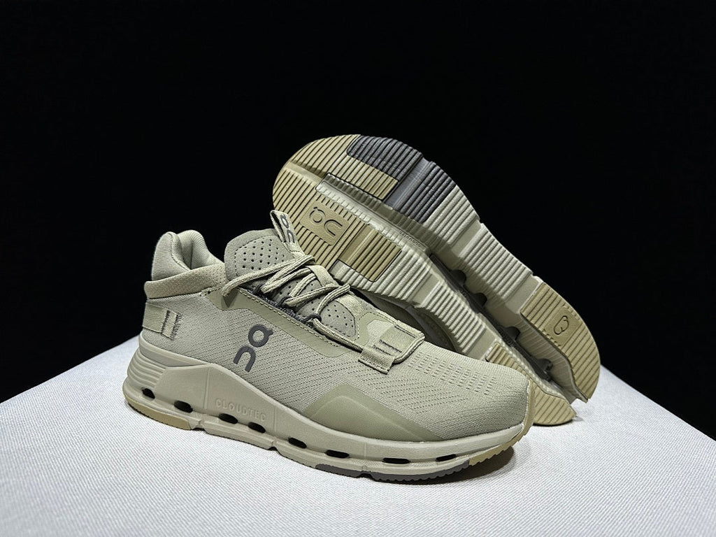 Olive Green On Cloudnova 2 Sneakers - product image from the listing.