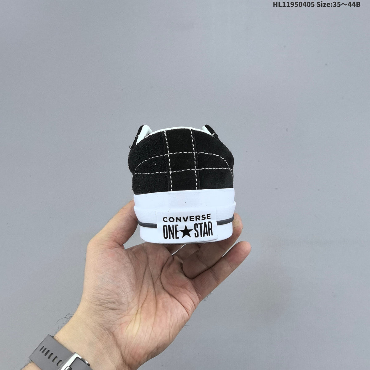Converse One Star SNL Low-Top Sneakers in Black White - product image from the listing.