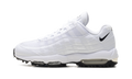 "White / Black" Nike Air Max 95 Golf HV4696 100 - product image from the listing.