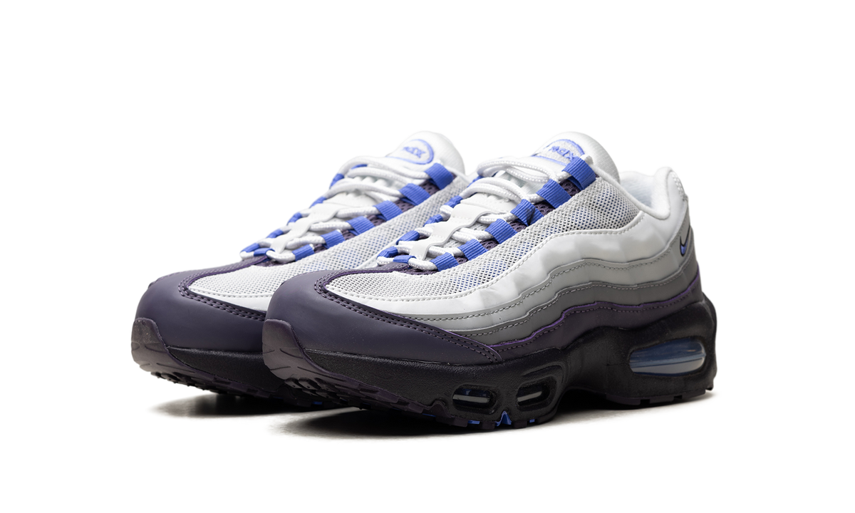 "Photon Dust / Sapphire Raisin" Air Max 95 GS II4130 017 - product image from the listing.