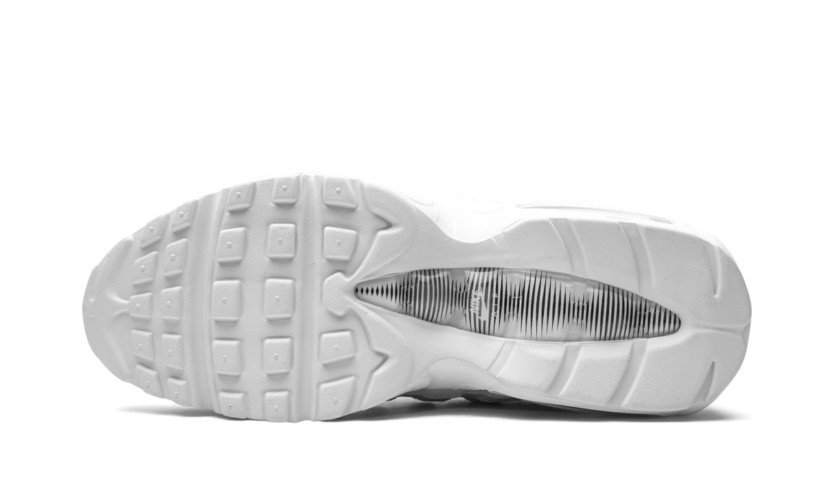 "White Silver" Air Max 95 Essential AT9865 100 - product image from the listing.