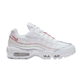 Women's Nike Air Max 95 Triple White (Rainbow Borders) - product image from the listing.