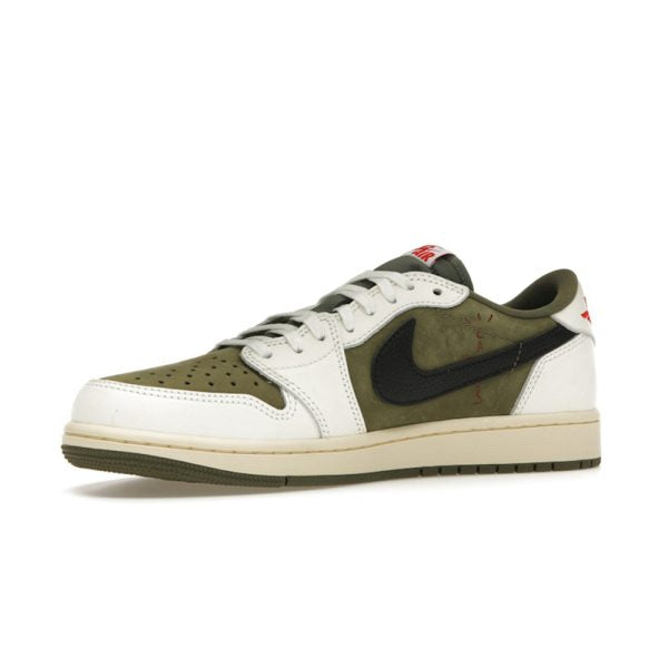 "Medium Olive" Air Jordan 1 Retro Low OG SP x Travis Scott DM7866-200 - product image from the listing.