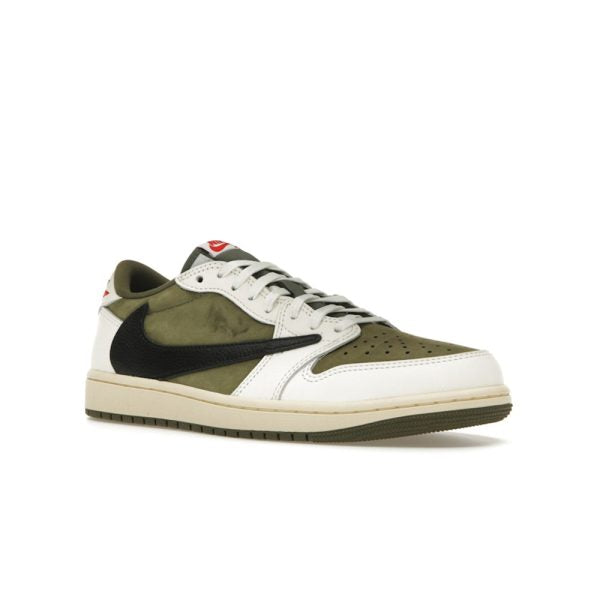"Medium Olive" Air Jordan 1 Retro Low OG SP x Travis Scott DM7866-200 - product image from the listing.