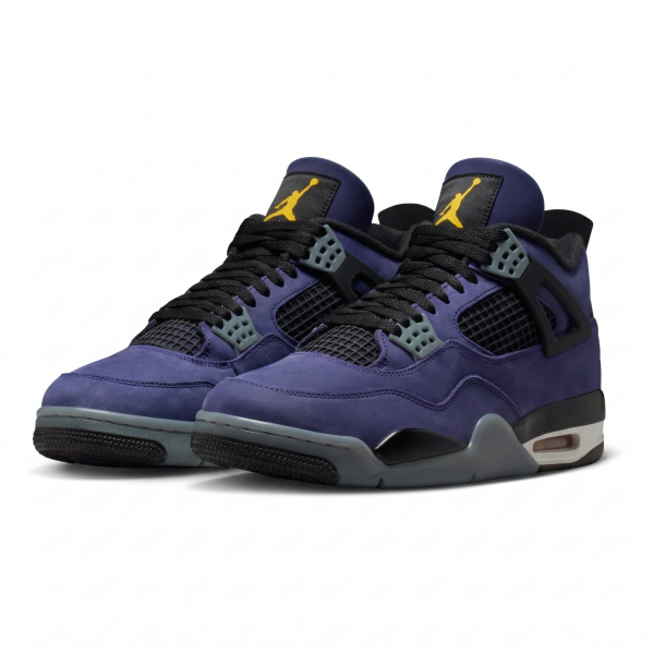 "Lakers" Air Jordan 4 - product photo shown in the listing for this item.