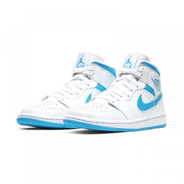Women's AIR JORDAN 1 MID UNC - product image from the listing.