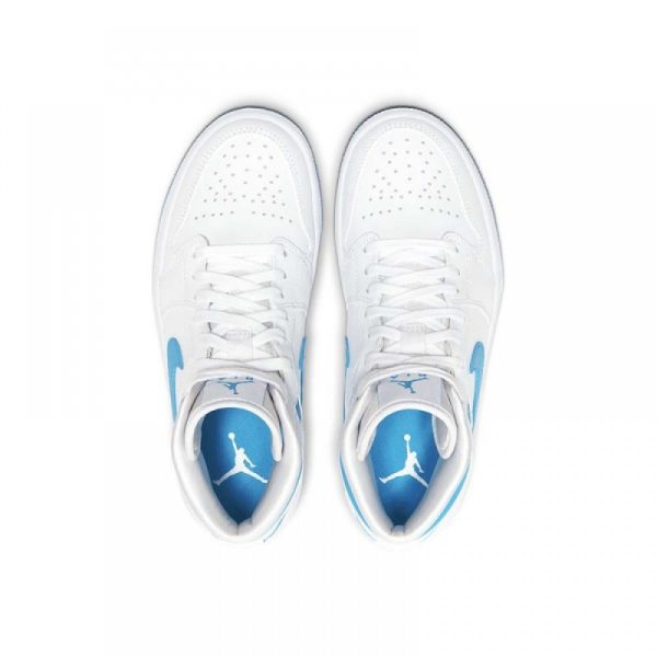 Women's AIR JORDAN 1 MID UNC - product image from the listing.